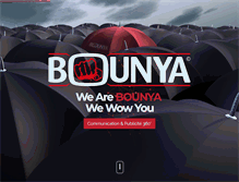 Tablet Screenshot of bounya.com